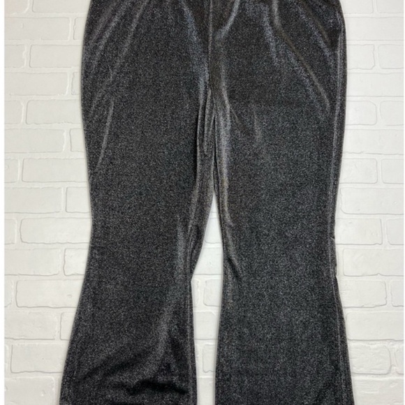 Maurices Pants - Maurices Sparkly Gray Wide Leg Pants